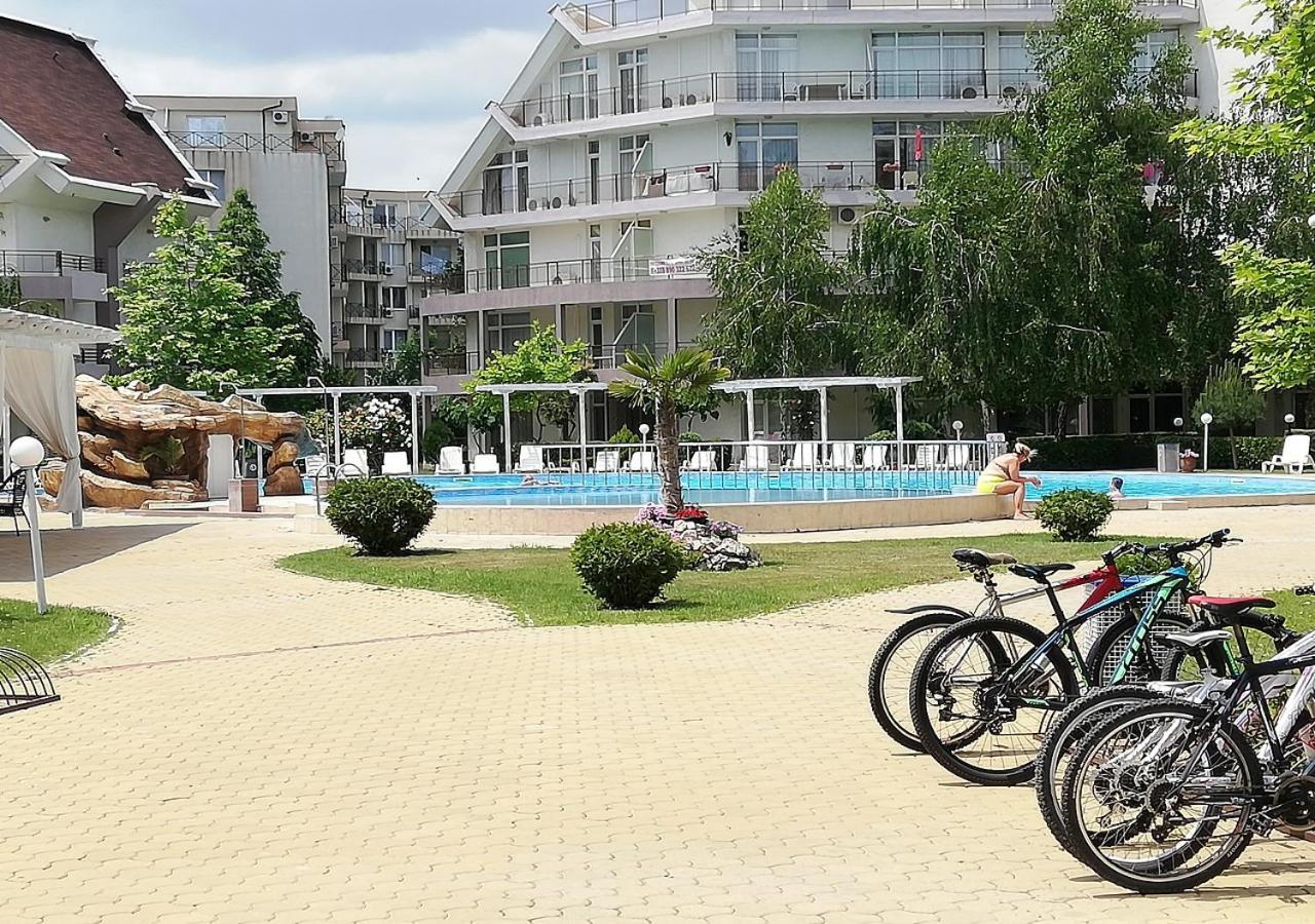 Charis Cozy Family Apart At Sun Village Complex Close To The Beach Napospart Kültér fotó